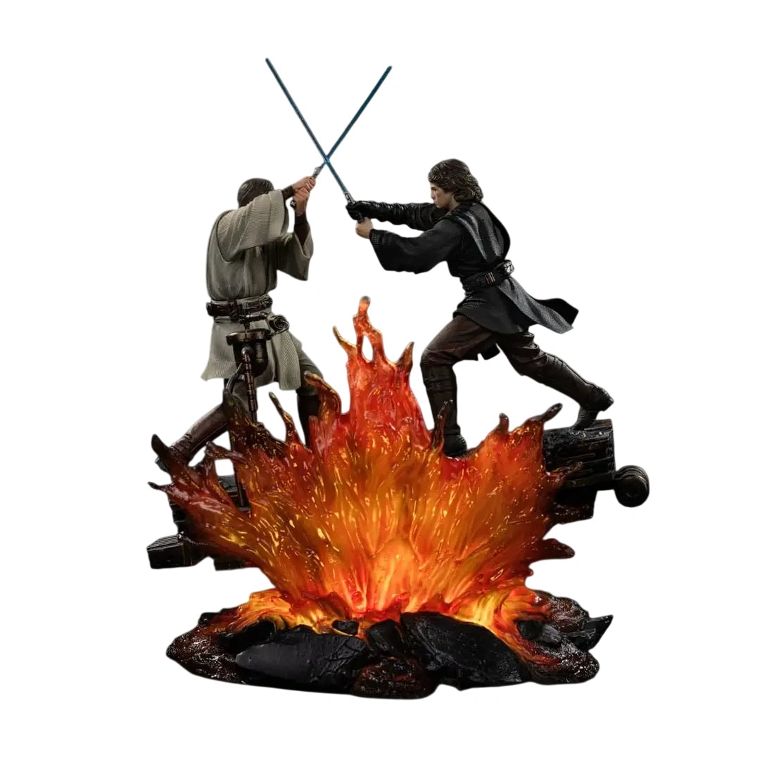 Star Wars Art Scale Statue 1/10 Anakin vs. Obi Wan 34 cm