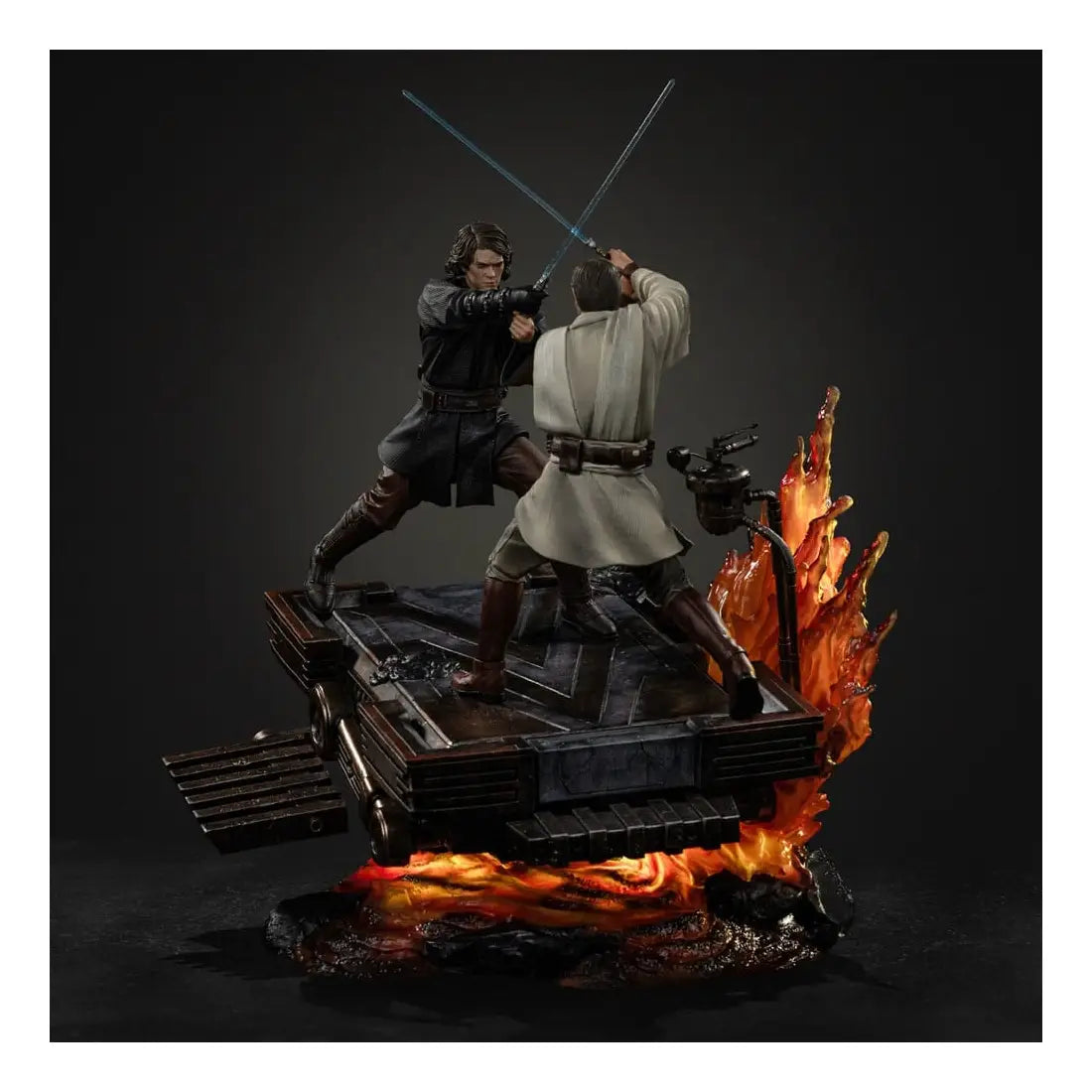 Star Wars Art Scale Statue 1/10 Anakin vs. Obi Wan 34 cm