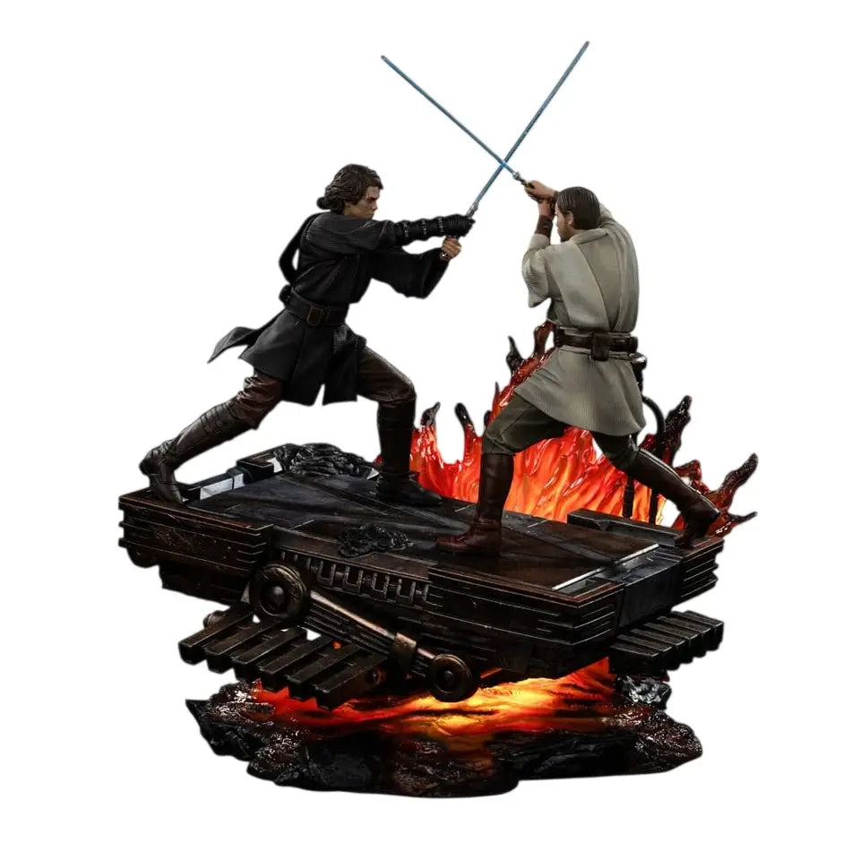 Star Wars Art Scale Statue 1/10 Anakin vs. Obi Wan 34 cm