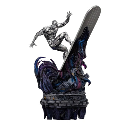 Marvel Comics Infinity Gauntlet Diorama Art Scale Statue 1/10 Silver Surfer Deluxe 36 cm