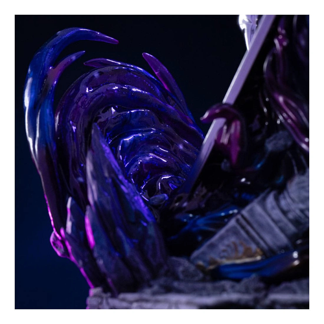 Marvel Comics Infinity Gauntlet Diorama Art Scale Statue 1/10 Silver Surfer Deluxe 36 cm