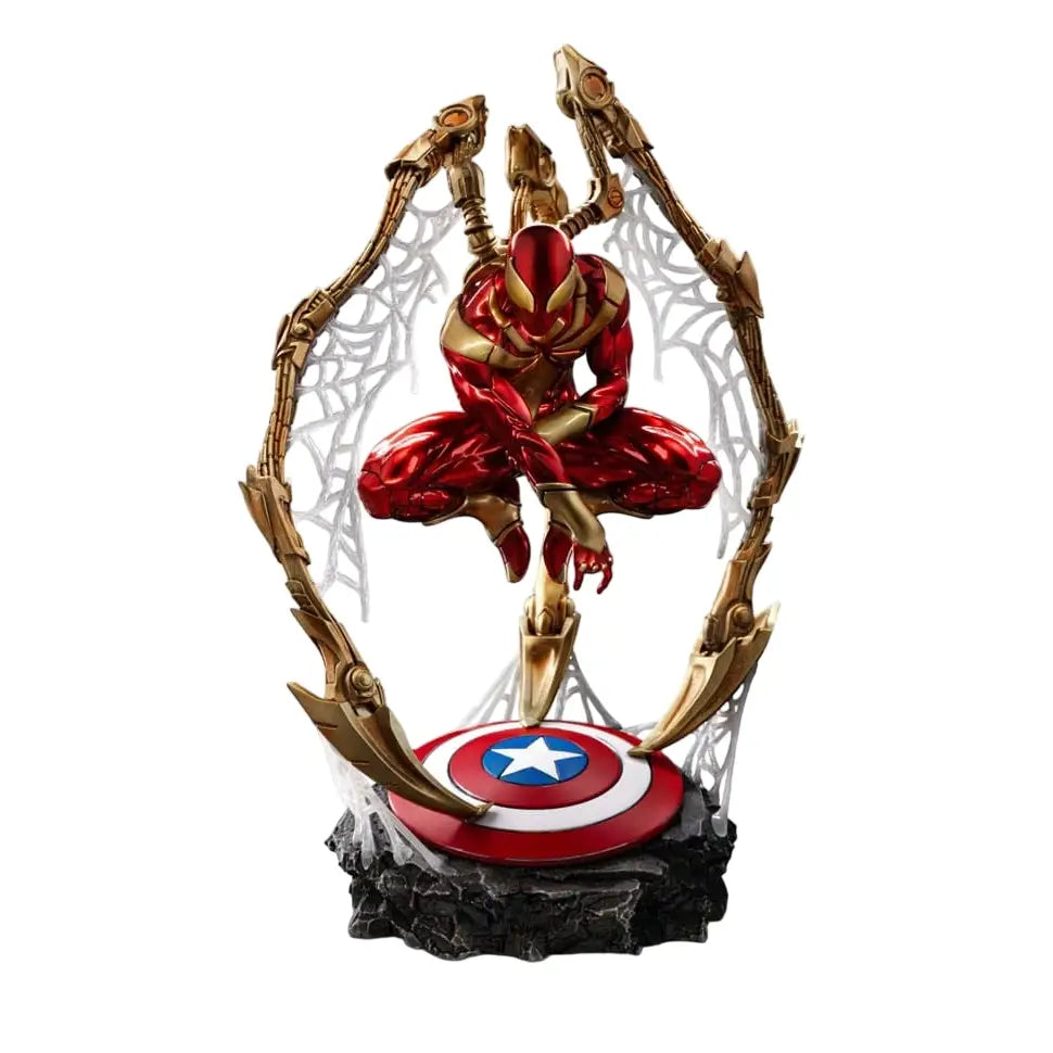 Marvel Art Scale Deluxe Statue 1/10 Spider-man Iron Armor Comics (CCXP Exclusive 2024) 24 cm