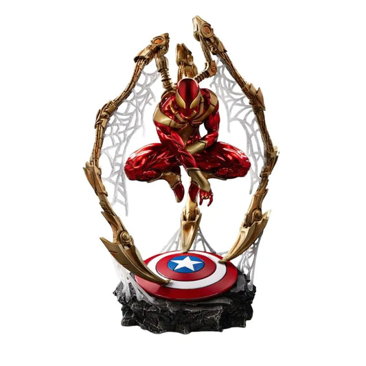Marvel Art Scale Deluxe Statue 1/10 Spider-man Iron Armor Comics (CCXP Exclusive 2024) 24 cm