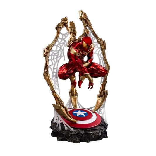Marvel Art Scale Deluxe Statue 1/10 Spider-man Iron Armor Comics (CCXP Exclusive 2024) 24 cm