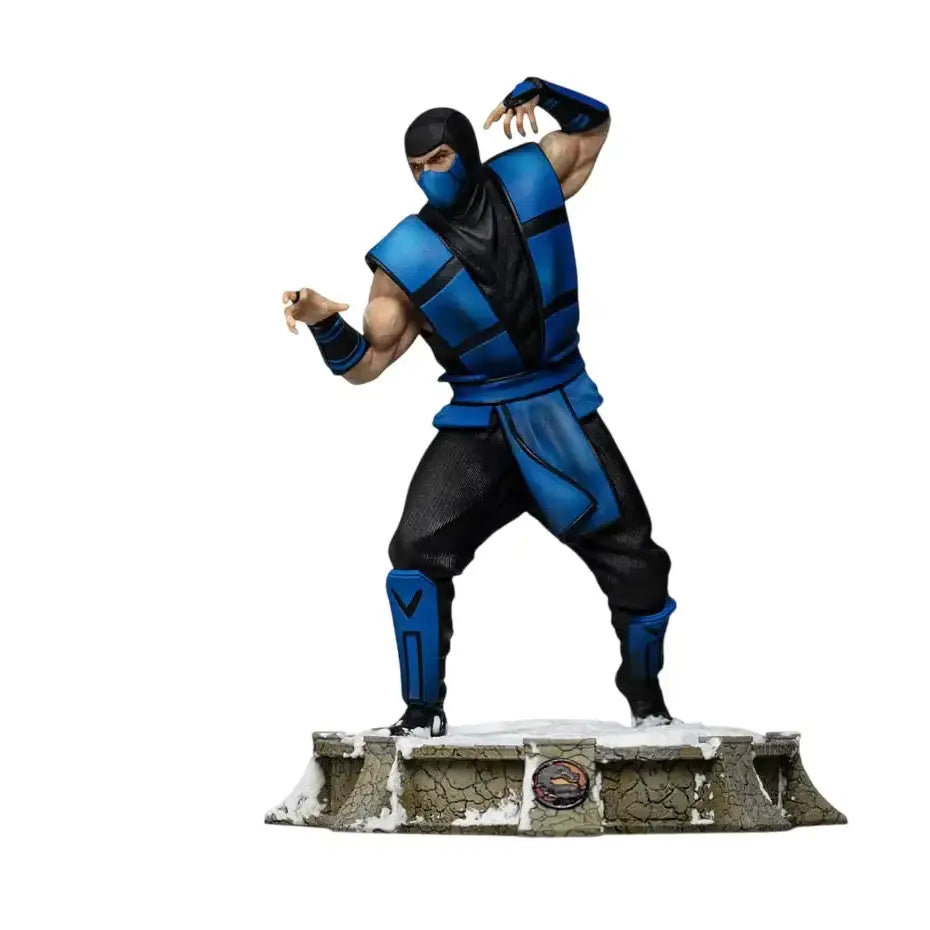 Mortal Kombat Art Scale Statue 1/10 Sub-Zero (Ninjas Collection) heo Exclusive 21 cm
