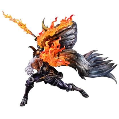 One Piece Portrait Of Pirates WA-MAXIMUM PVC Statue Beasts Pirates All-Stars King 33 cm