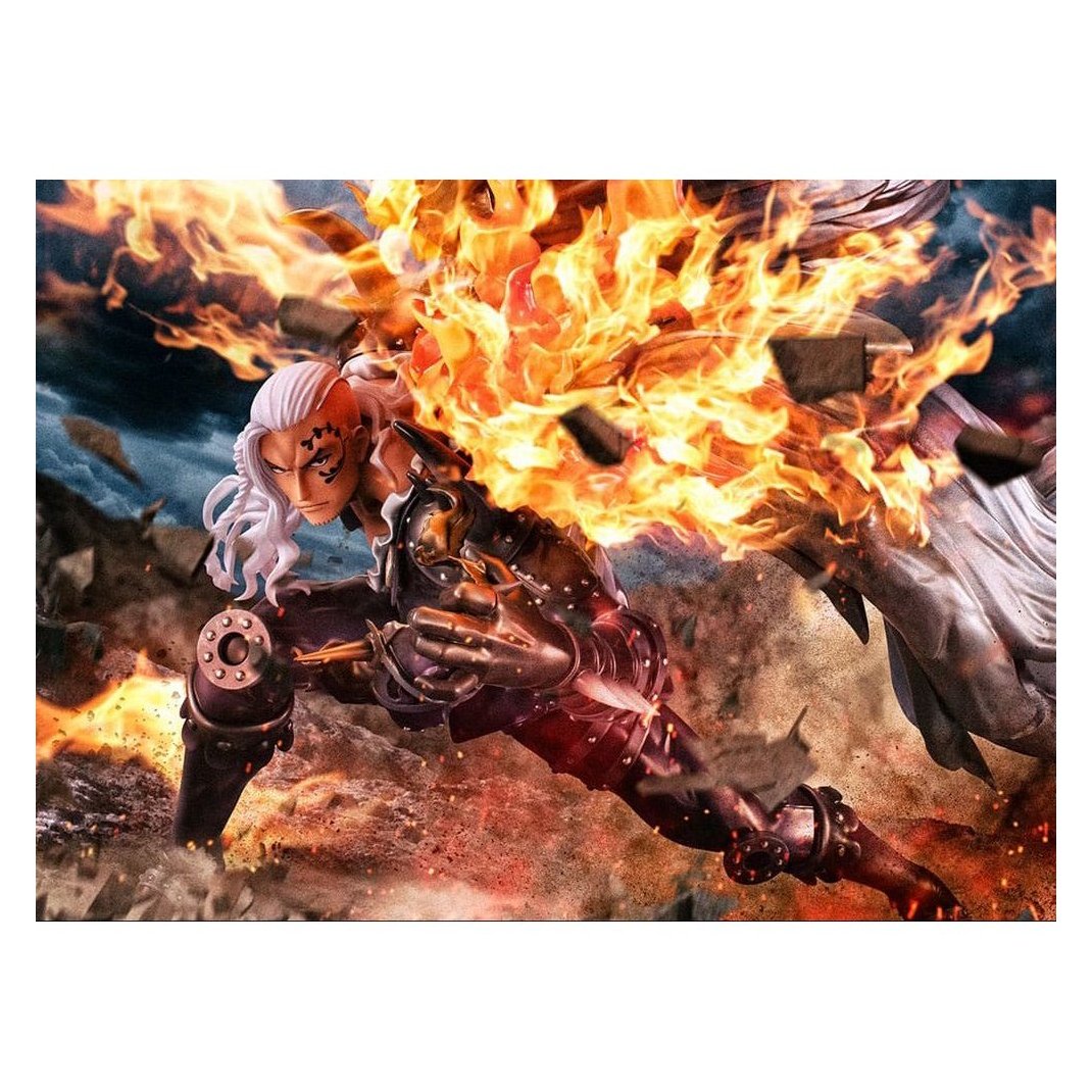 One Piece Portrait Of Pirates WA-MAXIMUM PVC Statue Beasts Pirates All-Stars King 33 cm