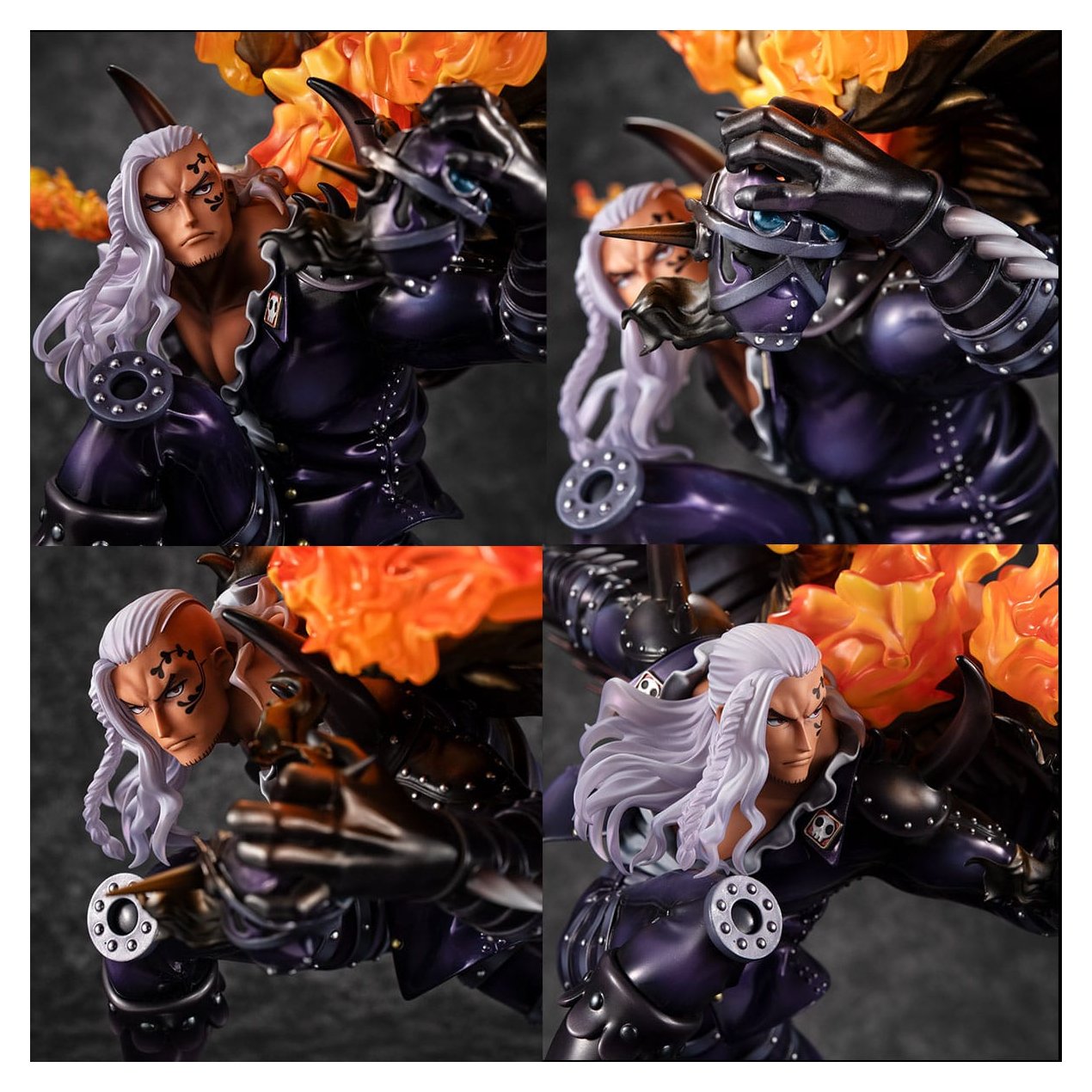 One Piece Portrait Of Pirates WA-MAXIMUM PVC Statue Beasts Pirates All-Stars King 33 cm