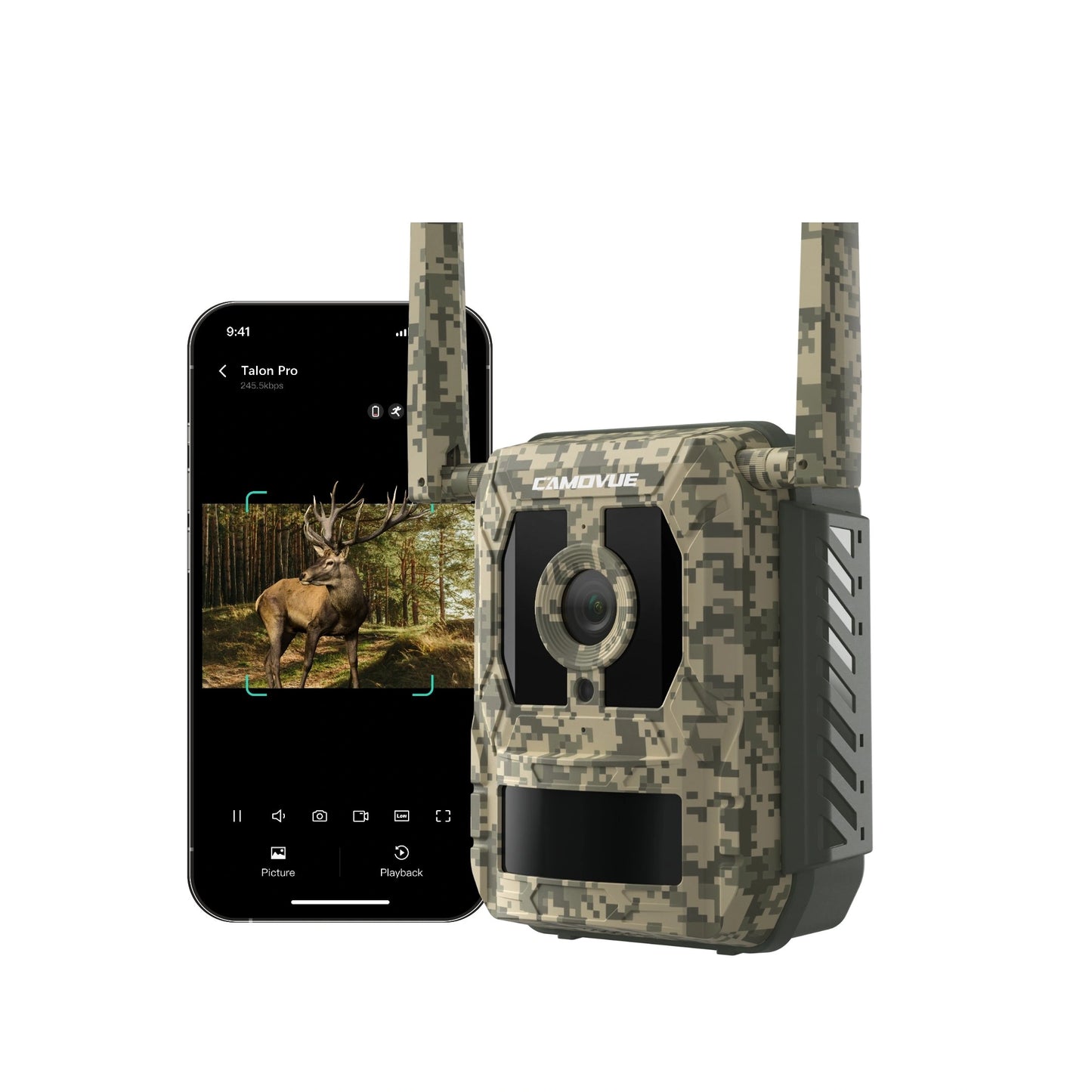 Reolink | 4K 4G Cellular Trail Camera with Live Streaming | Talon Series S130
