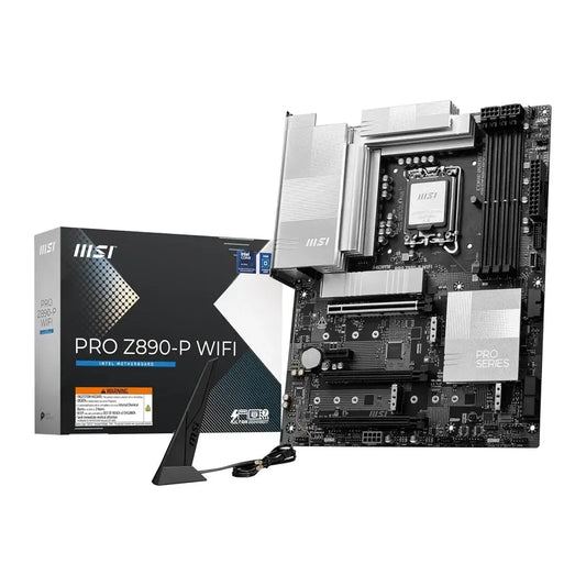 MSI PRO Z890-P WIFI | Intel Z890 | LGA1851 | DDR5 | ATX | Wi-Fi