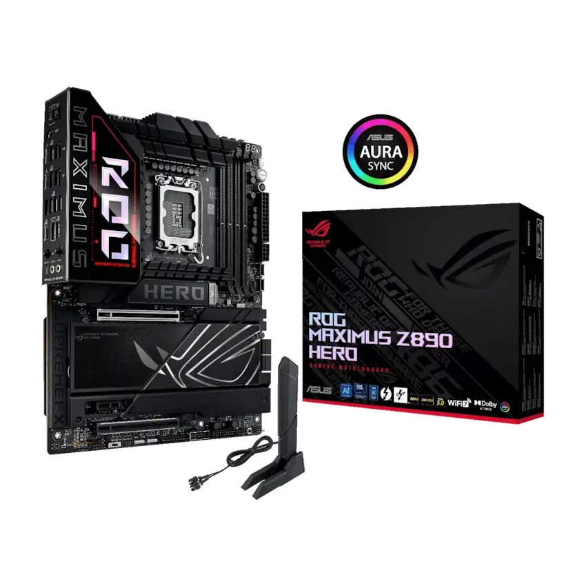 ASUS ROG MAXIMUS Z890 HERO | Intel Z890 | LGA1851 | DDR5 | ATX | Premium