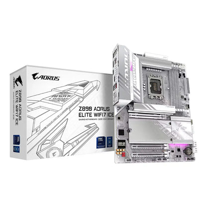 Gigabyte Z890 ELITE WIFI7 ICE | Intel Z890 | LGA1851 | DDR5 | ATX | Wi-Fi 7