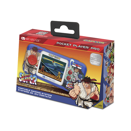 My Arcade Pocket Player Pro | Super Street Fighter II: The New Challengers