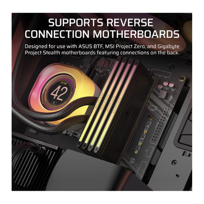 Corsair iCUE LINK 5000T LX RGB | Mid-Tower | Black | ATX | RGB