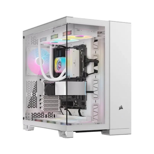 Corsair iCUE LINK 6500X RGB | Dual Chamber | White | Mid-Tower | ATX