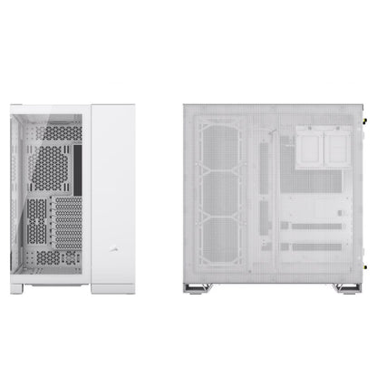 Corsair iCUE LINK 6500X RGB | Dual Chamber | White | Mid-Tower | ATX