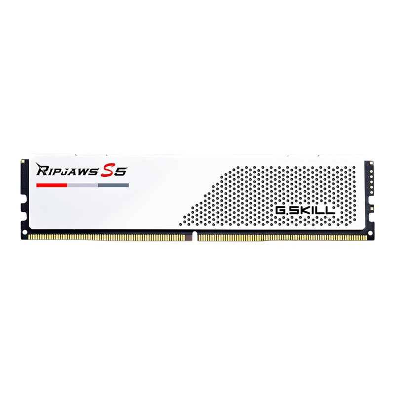G.Skill Ripjaws S5 32 GB (2×16 GB) | DDR5 | 6000 MHz | CL30 | White
