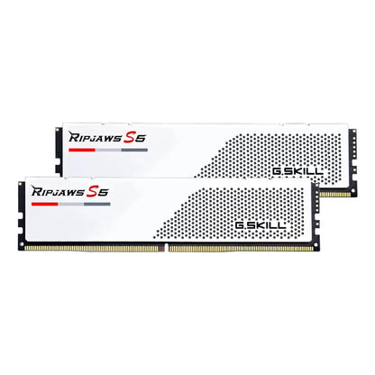 G.Skill Ripjaws S5 32 GB (2×16 GB) | DDR5 | 6000 MHz | CL30 | White