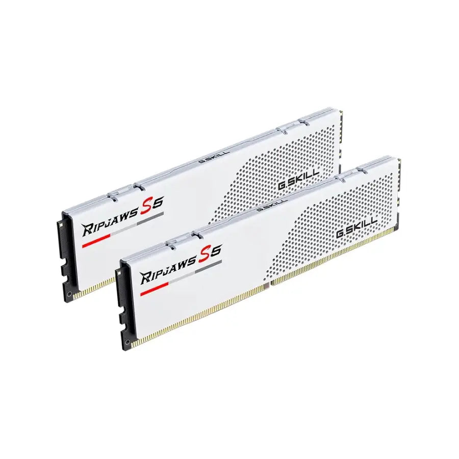 G.Skill Ripjaws S5 32 GB (2×16 GB) | DDR5 | 6000 MHz | CL30 | White