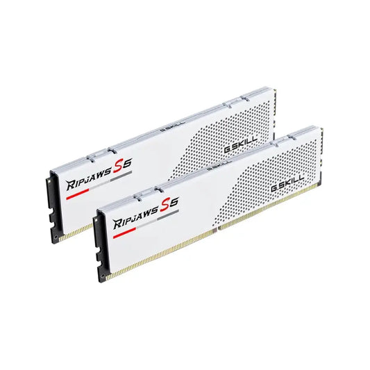 G.Skill Ripjaws S5 32 GB (2×16 GB) | DDR5 | 6000 MHz | CL30 | White
