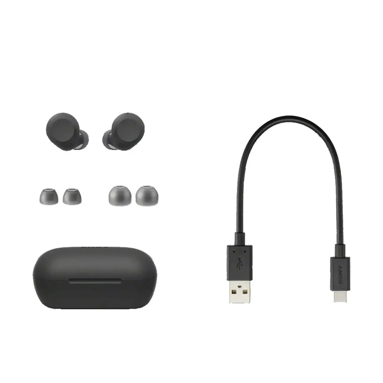 Sony Headphones | WF-C710N | Noise canceling | Wireless | Black