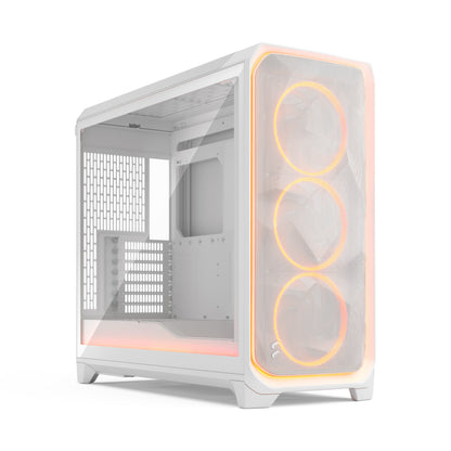 Fractal Design Meshify 3 XL Ambience Pro RGB | White | ATX | Tempered Glass