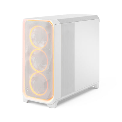 Fractal Design Meshify 3 XL Ambience Pro RGB | White | ATX | Tempered Glass