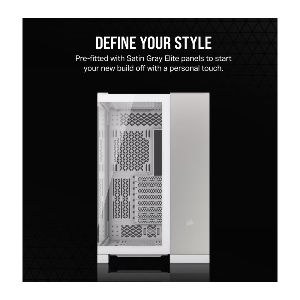 Corsair 6500X Dual Chamber | White | Mid-Tower | ATX