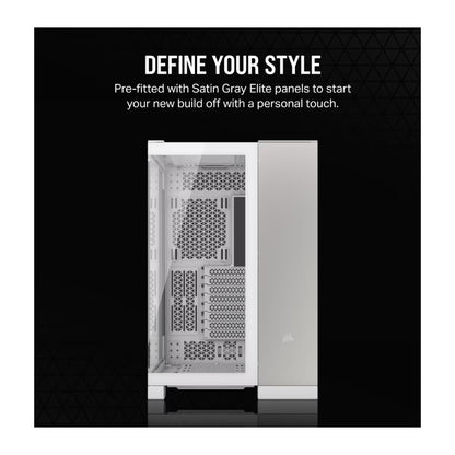 Corsair 6500X Dual Chamber | White | Mid-Tower | ATX
