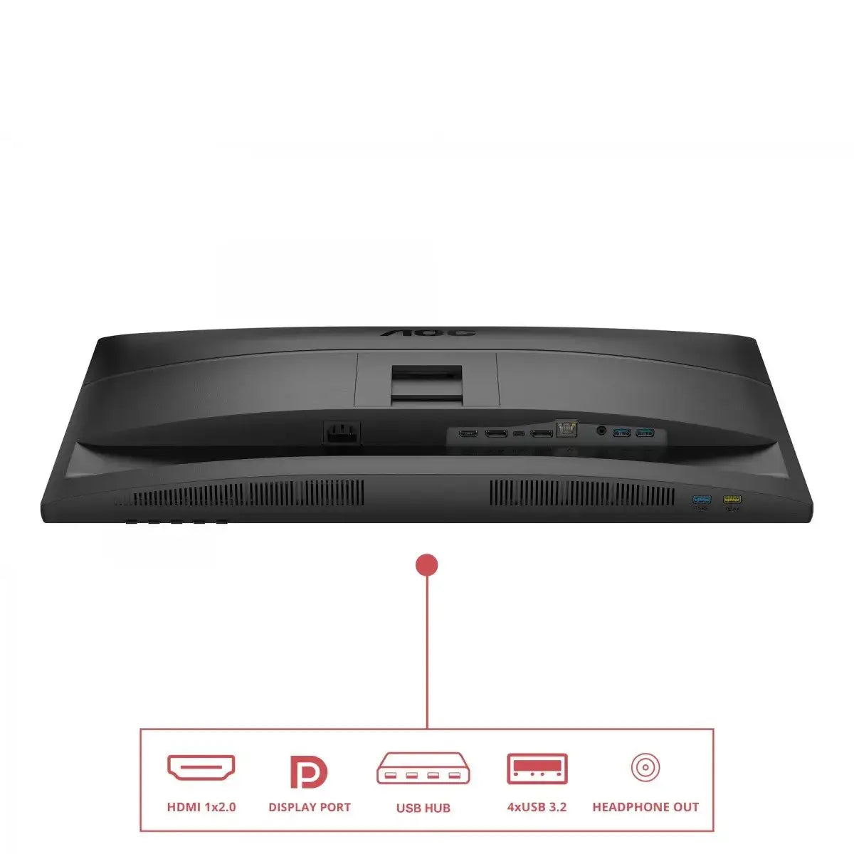 AOC | Q27E4CV | 27" | IPS | QHD 2560 x 1440 at 120 Hz | 350 cd/m²