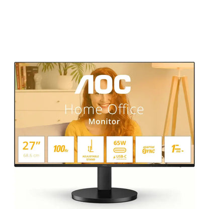 AOC | Q27B3CF2 | 27" | IPS | QHD 2560 x 1440 at 100 Hz