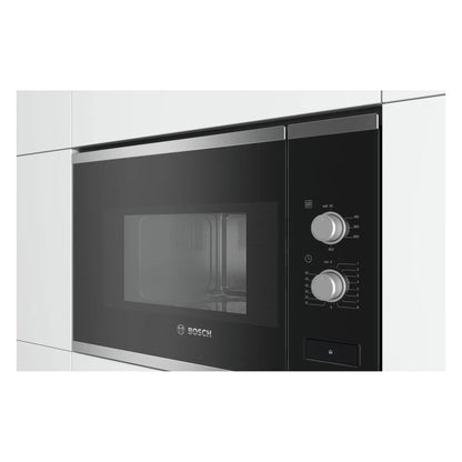 Bosch | Microwave Oven | BFL520MS0 | Built-in | 20 L | 800 W | Stainless steel/Black