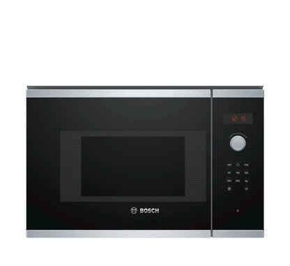 Bosch | Microwave Oven | BFL523MS0 | Built-in | 20 L | 800 W | Stainless steel/Black
