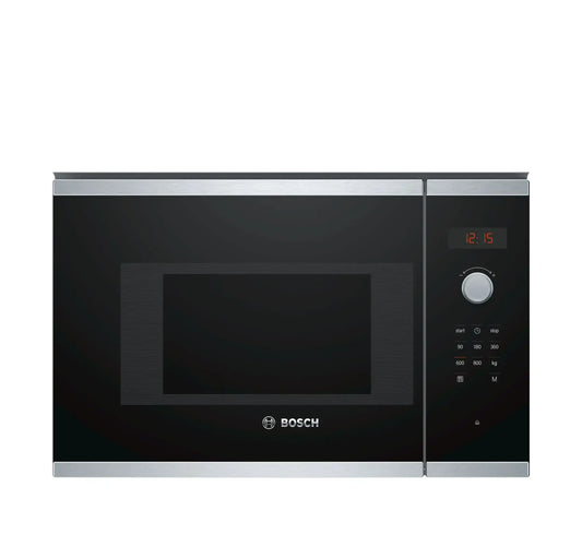Bosch | Microwave Oven | BFL523MS0 | Built-in | 20 L | 800 W | Stainless steel/Black