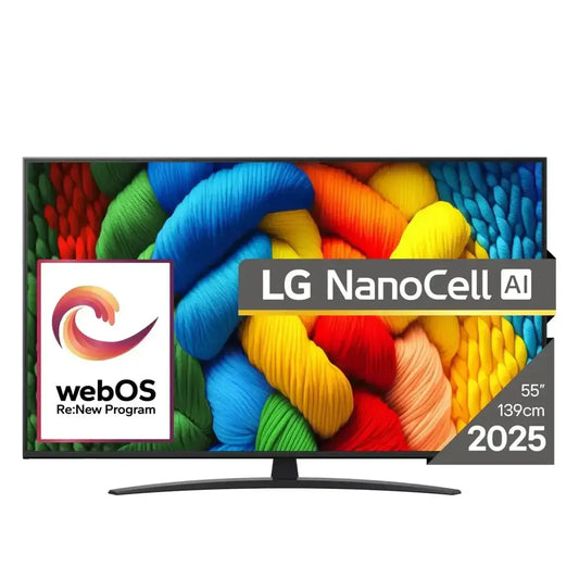 LG Smart TV | 55NANO81A3A | 55" | 140 cm | 4K UHD (2160p) | webOS