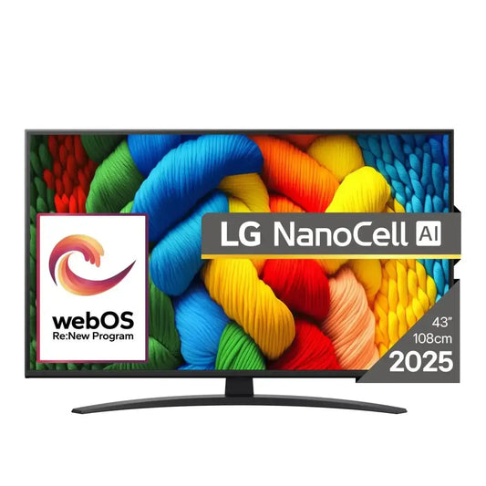 LG Smart TV | 43NANO81A3A | 43" | 108 cm | 4K UHD (2160p) | webOS