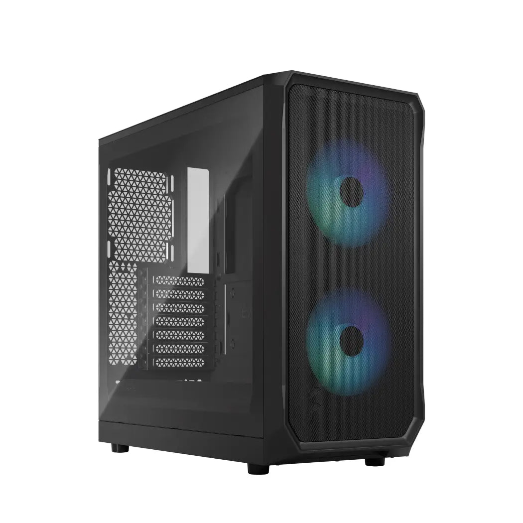 Fractal Design Focus 2 | Mid-Tower | RGB Black TG Clear Tint | ATX | No PSU