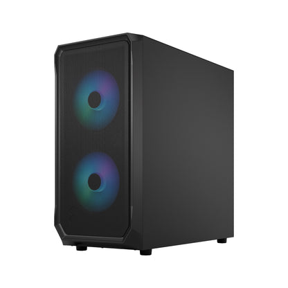 Fractal Design Focus 2 | Mid-Tower | RGB Black TG Clear Tint | ATX | No PSU