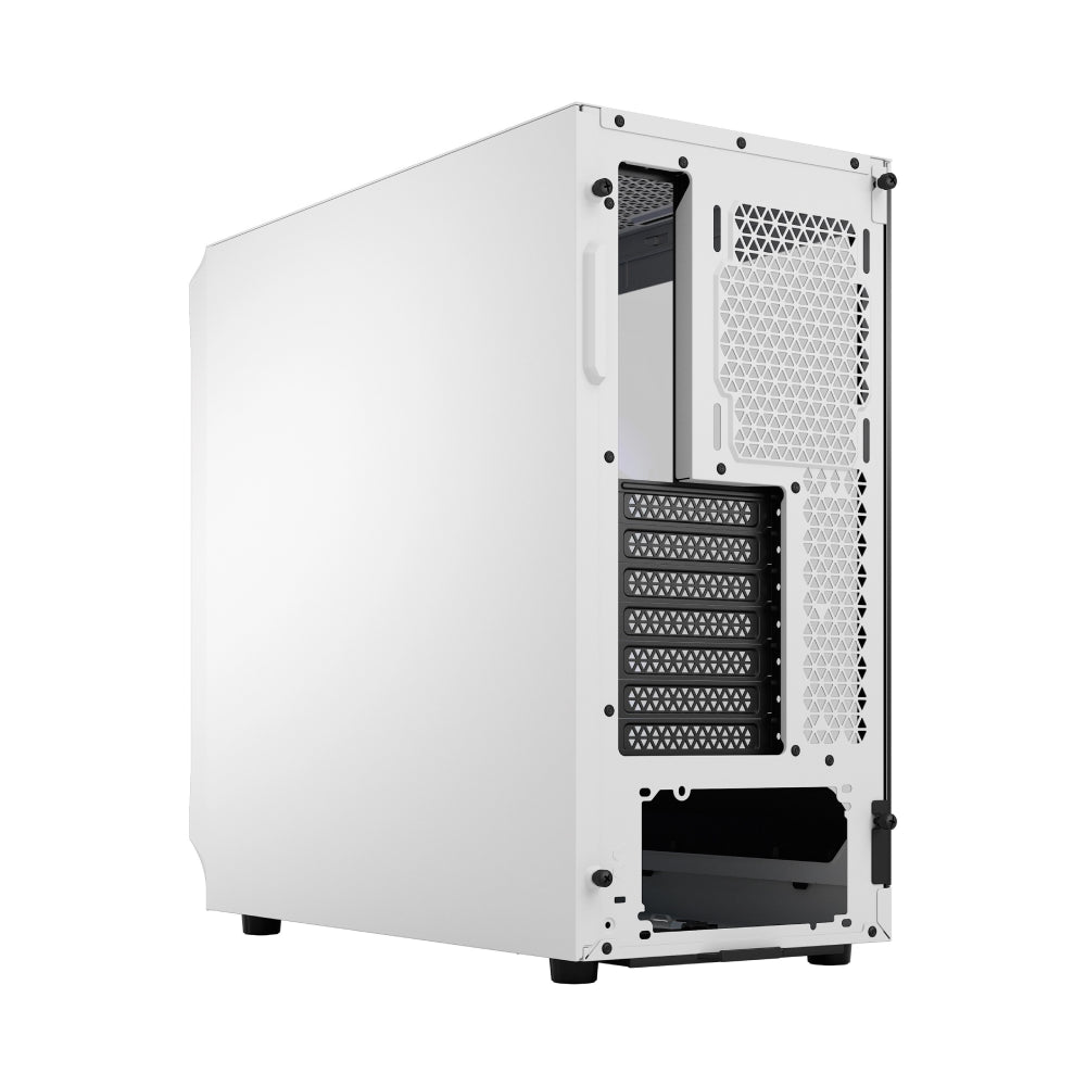 Fractal Design Focus 2 | Mid-Tower | RGB White TG Clear Tint | ATX | No PSU