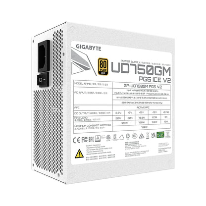 Gigabyte UD750GM PG5 V2 ICE | 750 W | ATX Power Supply