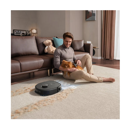 Anker Eufy | Robot Vacuum Cleaner | X10 Pro Omni | Wet&Dry | 5200 mAh | 8000 Pa | Black