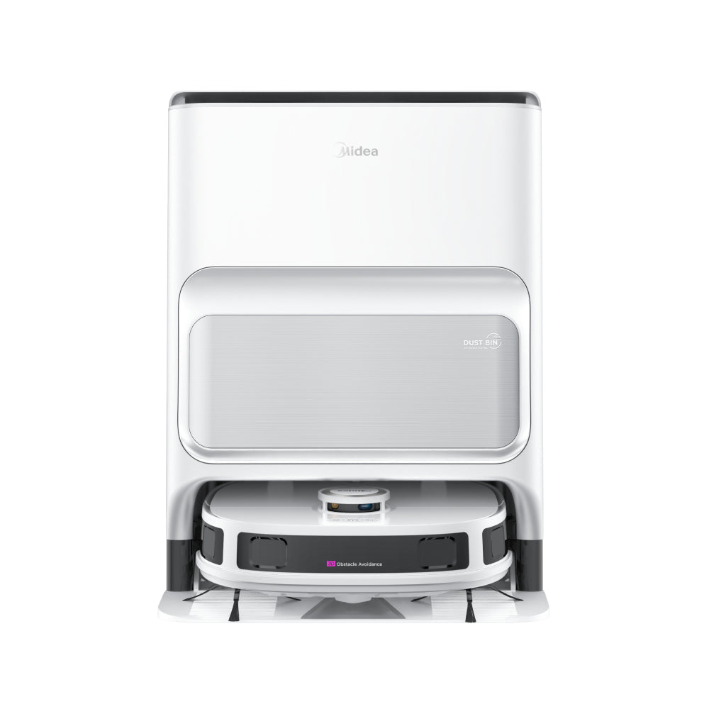 Midea | Robot Vacuum Cleaner | V12 | Wet&Dry | 5200 mAh | 5000 Pa | White