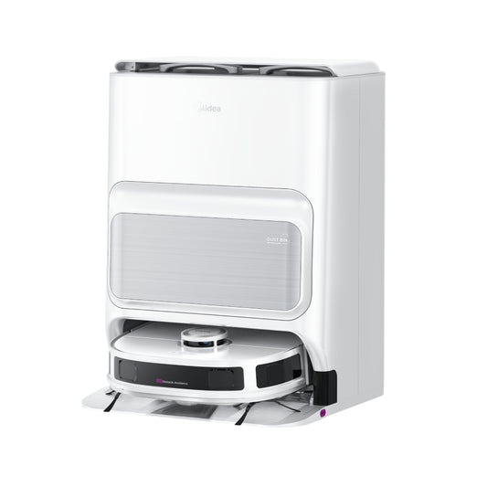 Midea | Robot Vacuum Cleaner | V12 | Wet&Dry | 5200 mAh | 5000 Pa | White