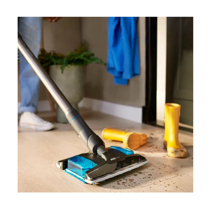 Philips | Vacuum Cleaner | 8000 Series | XC8055 | Cordless | 80 min | Black/Blue