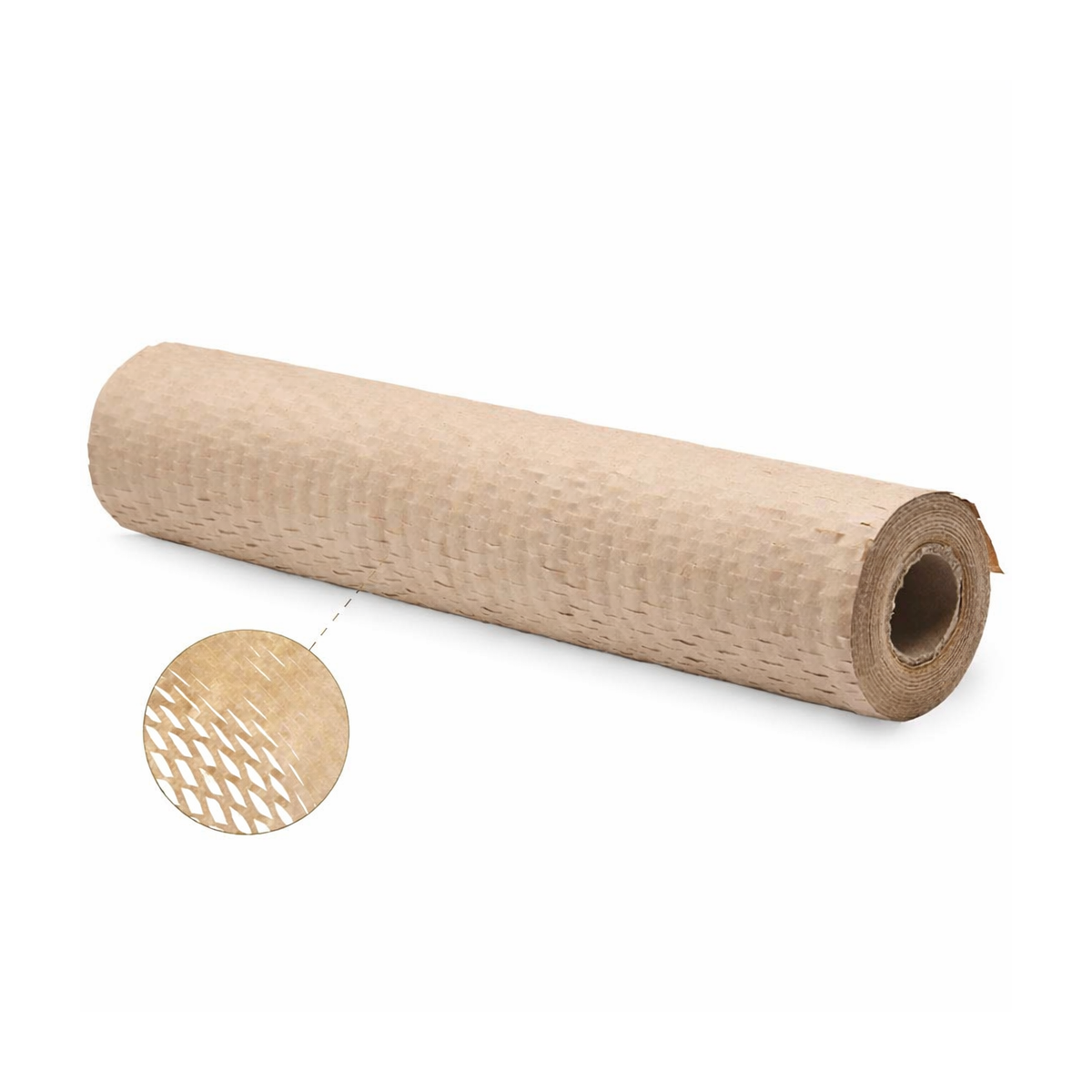 Brown Honeycomb Paper 40cm wide | 70g/m2 | 25m/roll