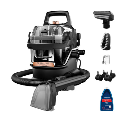 BISSELL | Portable Carpet and Upholstery Cleaner | SpotClean HydroSteam Pro | 3697N | 1000 W | Black