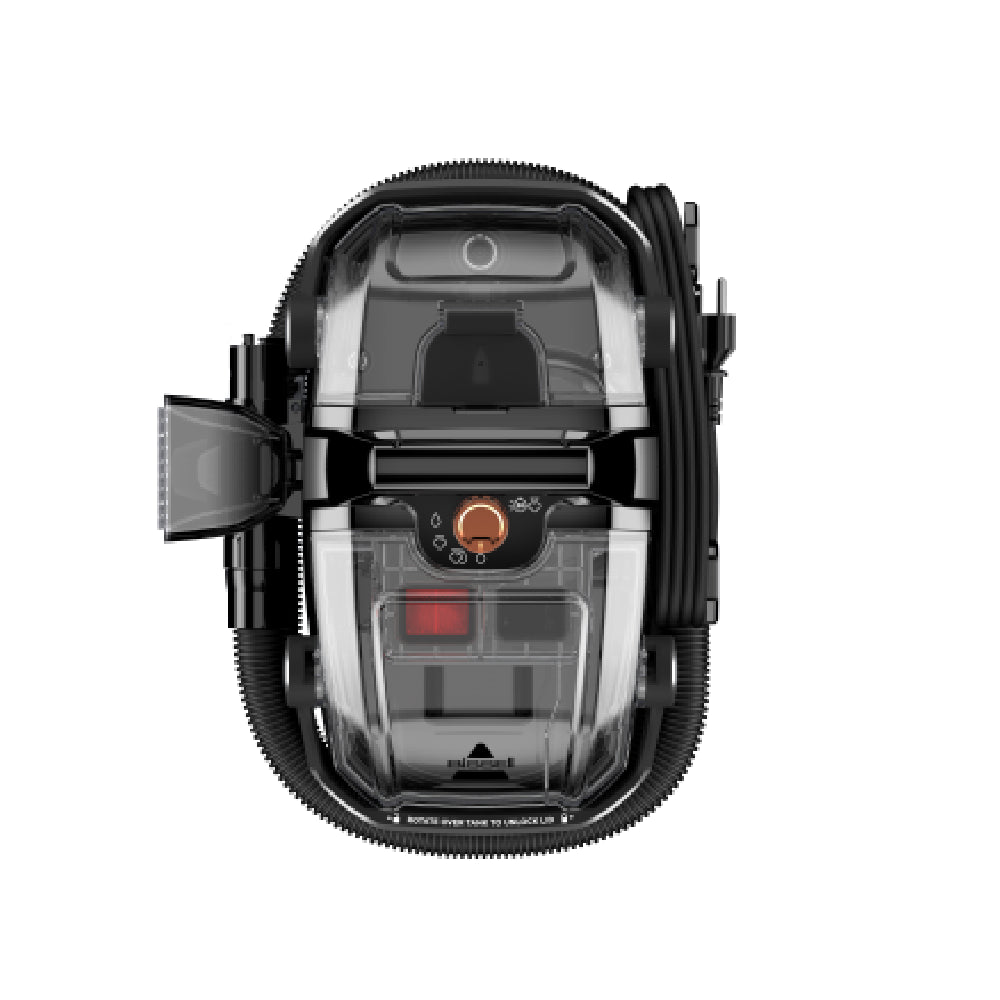 BISSELL | Portable Carpet and Upholstery Cleaner | SpotClean HydroSteam Pro | 3697N | 1000 W | Black