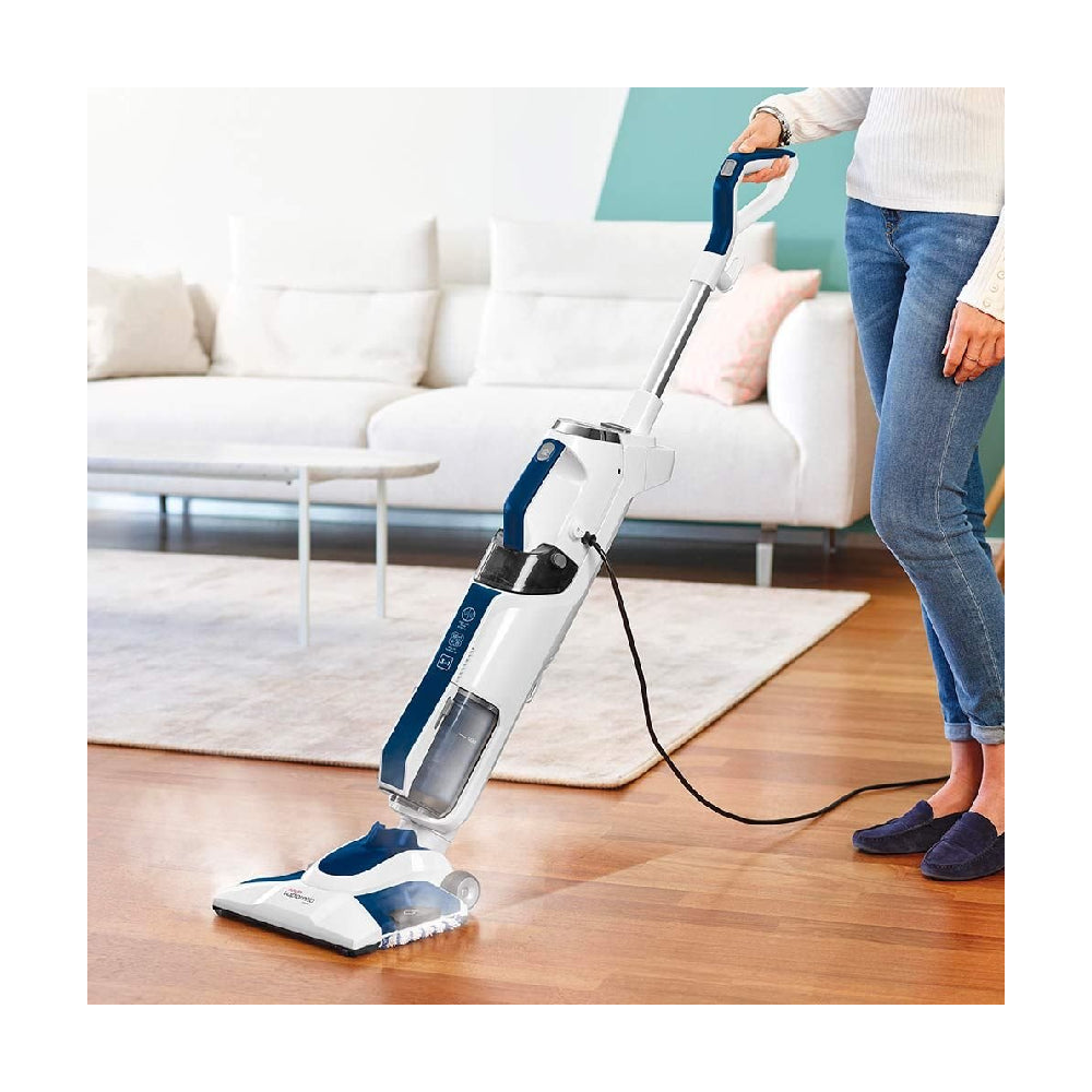 POLTI | Vacuum steam mop with portable steam cleaner | PTEU0299 Vaporetto 3 Clean_Blue | 1800 W | White/Blue