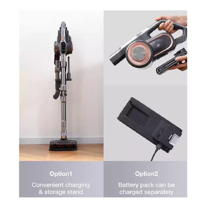 JIMMY | Stick/handheld vacuum cleaner | H10 Pro | Cordless | Dry | Gold/Grey