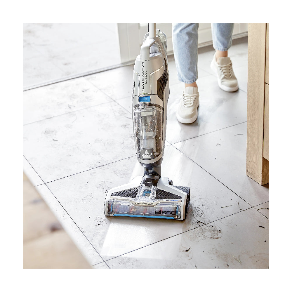 BISSELL | Stick vacuum cleaner | CrossWave C3 Select | 3551N | Dry & Wet | 560 W | Black/Blue